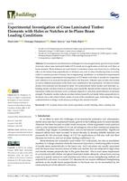 prikaz prve stranice dokumenta Experimental Investigation of Cross Laminated Timber Elements with Holes or Notches at In-Plane Beam Loading Conditions