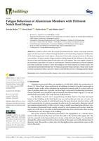 prikaz prve stranice dokumenta Fatigue Behaviour of Aluminium Members with Different Notch Root Shapes