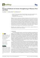 prikaz prve stranice dokumenta Review of Methods for Seismic Strengthening of Masonry Piers and Walls