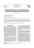 prikaz prve stranice dokumenta Computing Degeneracies of the Most Important Structures of Polycyclic Aromatic Hydrocarbons