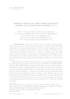 prikaz prve stranice dokumenta Quadratic Chabauty for Atkin-Lehner quotients of modular curves of prime level and genus 4, 5, 6