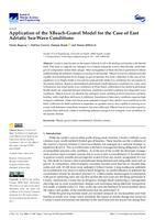 prikaz prve stranice dokumenta Application of the XBeach-Gravel Model for the Case of East Adriatic Sea-Wave Conditions