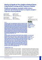 prikaz prve stranice dokumenta Hindcast of Significant Wave Heights in Sheltered Basins Using Machine Learning and the Copernicus Database