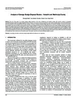 prikaz prve stranice dokumenta Analysis of Sewage Sludge Disposal Routes – Varazdin and Medimurje County