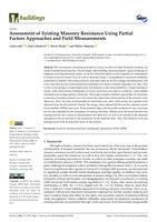 prikaz prve stranice dokumenta Assessment of Existing Masonry Resistance Using Partial Factors Approaches and Field Measurements