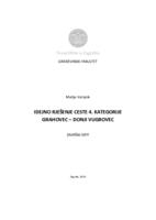 prikaz prve stranice dokumenta Idejno rješenje ceste 4. kategorije Grahovec - Donji Vugrovec