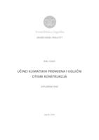 prikaz prve stranice dokumenta Učinci klimatskih prmjena i ugljični otisak konstrukcija