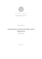 prikaz prve stranice dokumenta Vjetrovalna klima za potrebe lučice Zavalatica