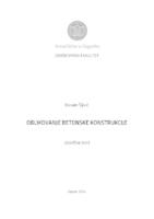 prikaz prve stranice dokumenta Oblikovanje betonske konstrukcije