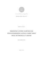 prikaz prve stranice dokumenta Smanjenje vodnih gubitaka na vodoopskrbnom sustavu Ivanić-Grad kroz optimizaciju tlakova