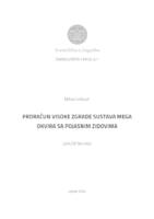 prikaz prve stranice dokumenta Proračun visoke zgrade sustava mega okvira sa pojasnim zidovima