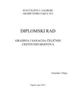 prikaz prve stranice dokumenta Gradnja i sanacija čelićnih cestovnih mostova